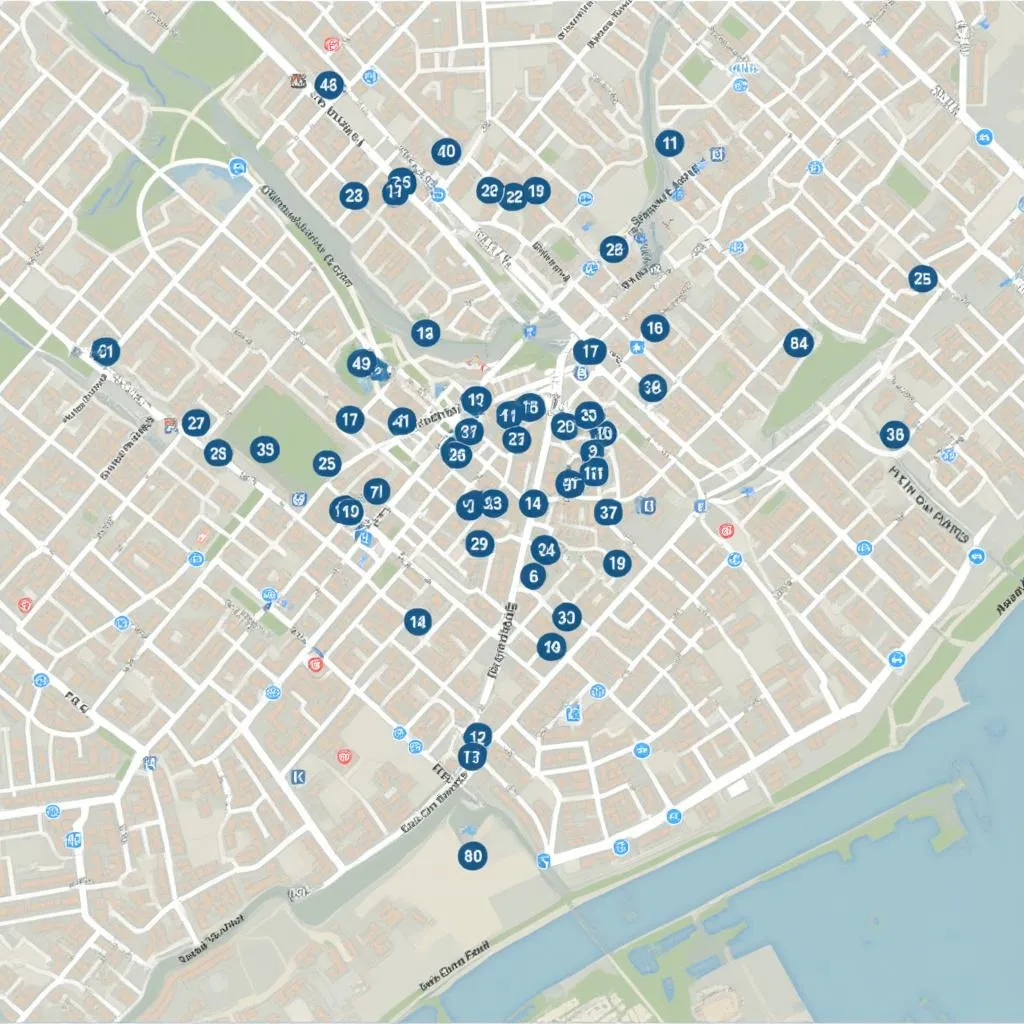Mapa de ubicación de oficina en Buenos Aires